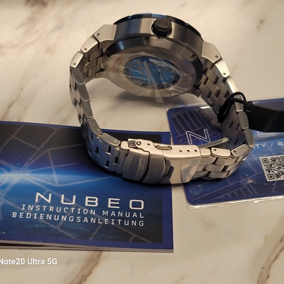 Nubeo Skylab Skeleton Automatic Watch,Primordial, Limited Edition, 242/400, 48mm - Picture 10 of 15